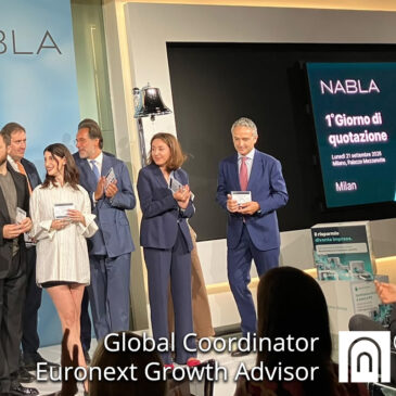 Nabla S.p.A. quotata su Euronext Growth Milan